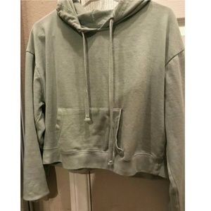 Light blue hoodie